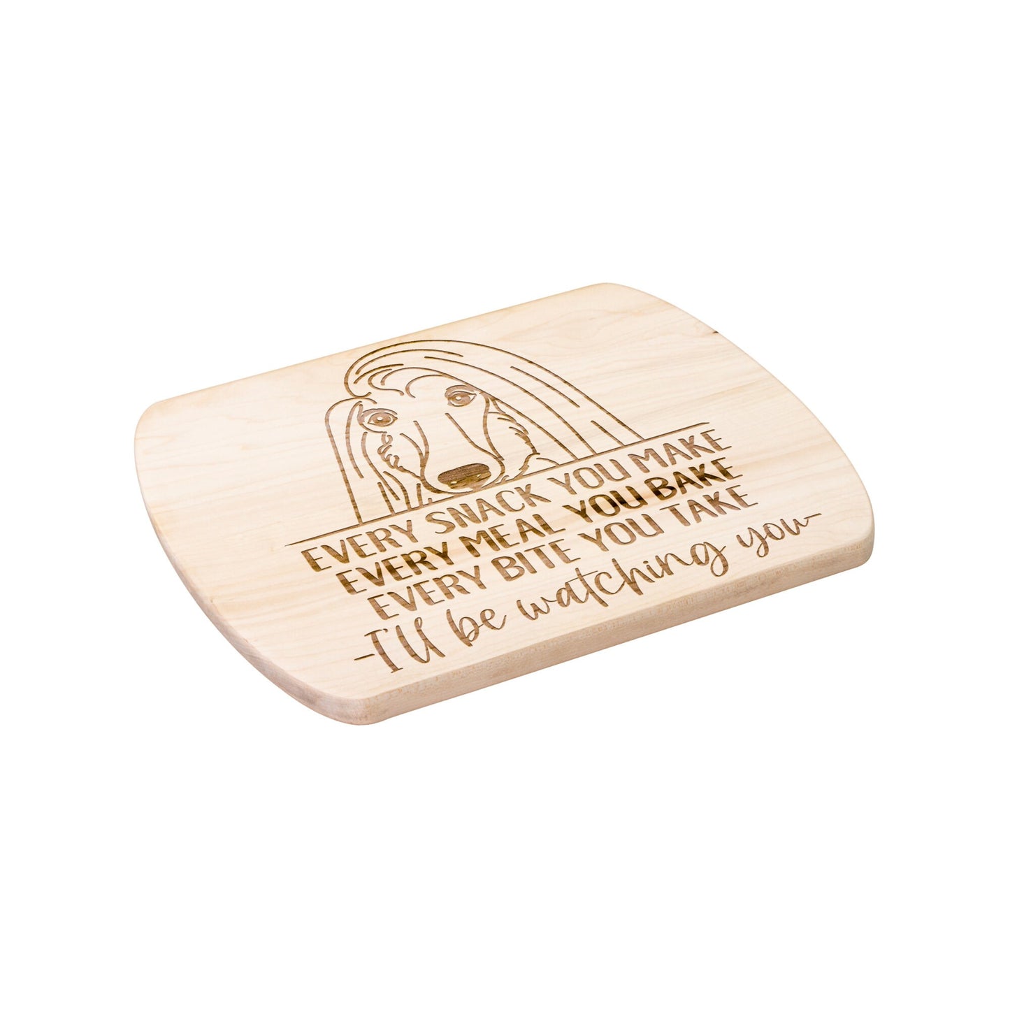 Afghan Hound Snack Funny Cutting Board for Dog Mom, Dog Lover Wood Serving Board, Charcuterie Board, Wooden Chopping Board Gifts for Him