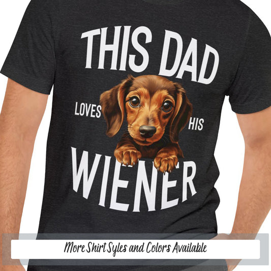 a man wearing a t - shirt with a dog on it