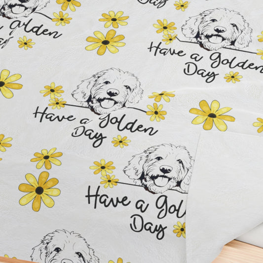 a close up of a paper with dogs on it