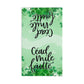 a green and white card with the words happy st patrick&#39;s day on it