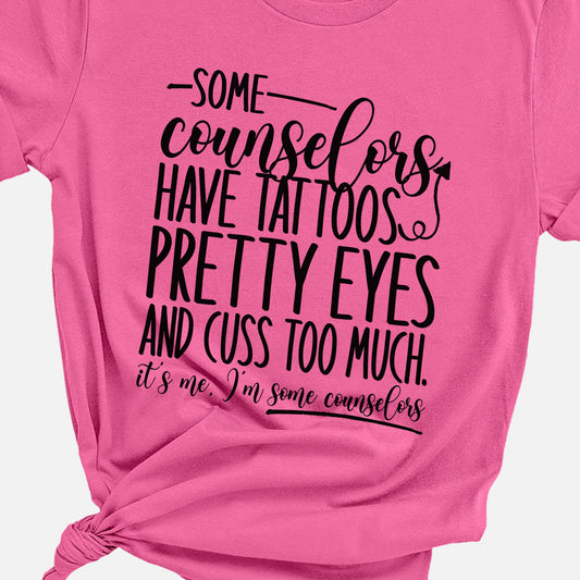 a pink t - shirt with some words on it